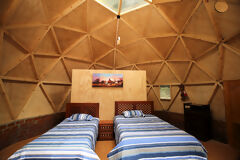 Interior of the domes