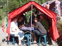Lunch during the trek